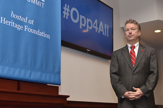 Photo 3 of Sen. Rand Paul at Heritage Foundation Action's Conservative Policy Summit