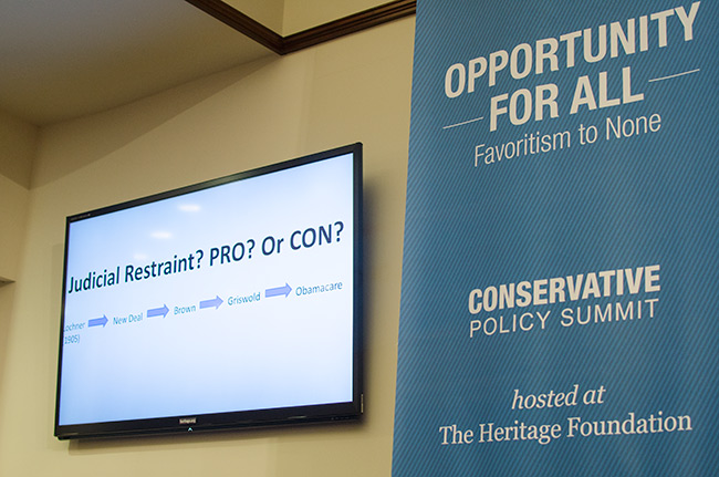 Photo from Sen. Rand Paul at Heritage Foundation Action's Conservative Policy Summit