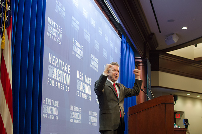 Photo 5 of Sen. Rand Paul at Heritage Foundation Action's Conservative Policy Summit