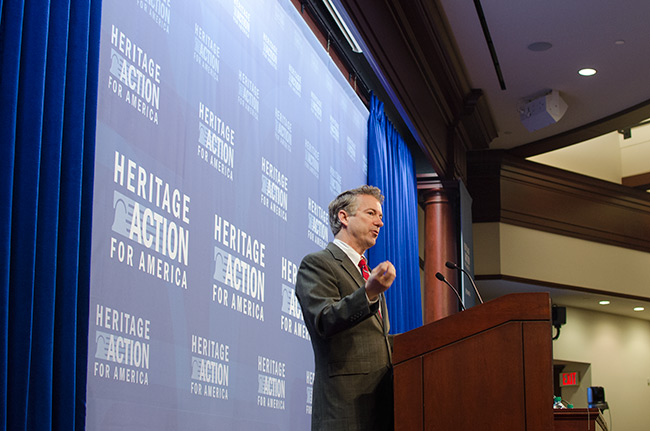 Photo 6 of Sen. Rand Paul at Heritage Foundation Action's Conservative Policy Summit