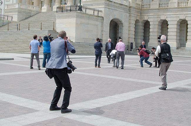 photo 2 of bernie sanders' press conference