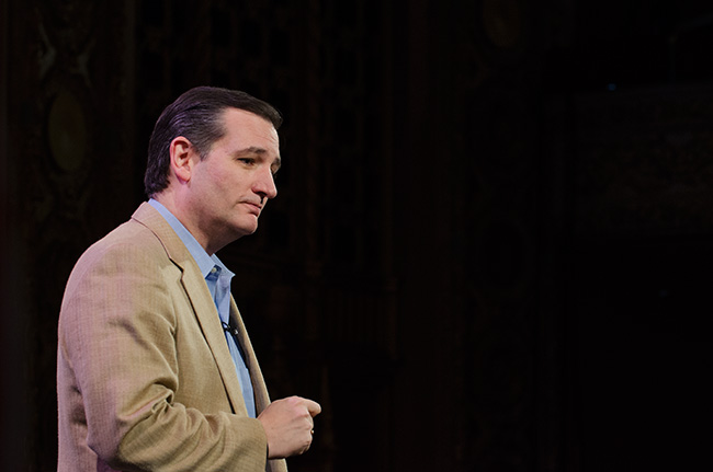 Photo 2 of Sen. Ted Cruz at the Iowa Freedom Summit