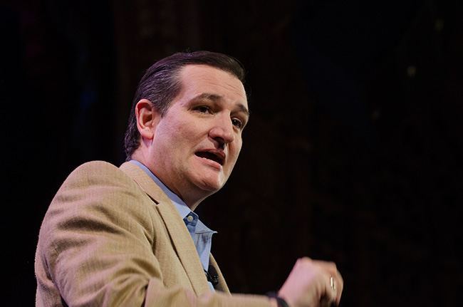 Photo 3 of Sen. Ted Cruz at the Iowa Freedom Summit