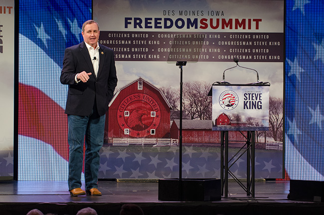 photo of U.S. Rep. Jeff Duncan speaking at the Iowa Freedom Summit