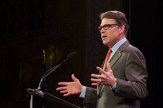 Photo 3 of Rick Perry at the Iowa Freedom Summit