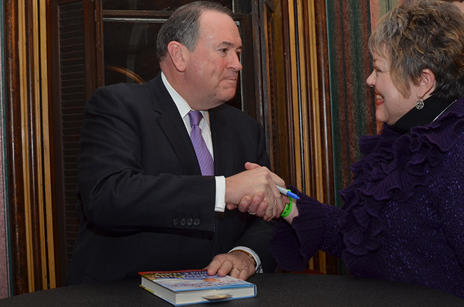 photo 2 from Huckabee book signing at Iowa Freedom Summit
