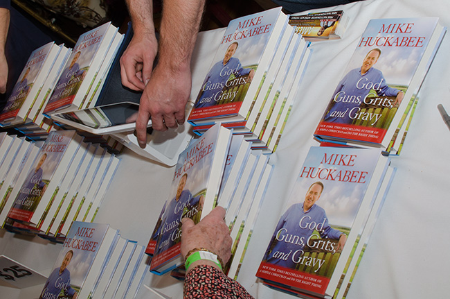 photo 1 from Huckabee book signing at Iowa Freedom Summit