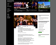 screen grab of Iowans for Walker website